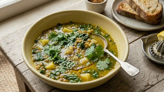 Qué es la sopa de lentejas libanesa, un plato ideal para el frío.