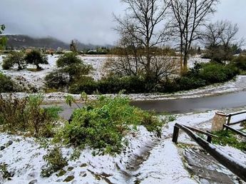 La nieve volvió a los cerros tucumanos durante el fin de semana
