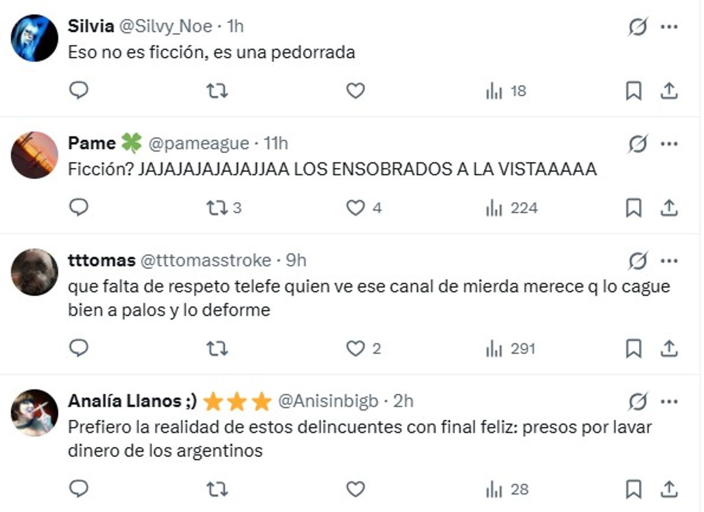 Los cibernautas apunta contra Telefe y su nueva serie.