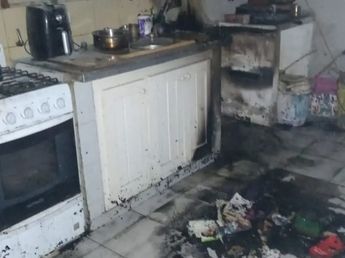 Un desperfecto en un calefón desató un incendio en Bialet Massé