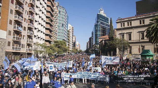 Un nuevo paro docente nacional tiene impacto en Córdoba. (Ilustrativa).