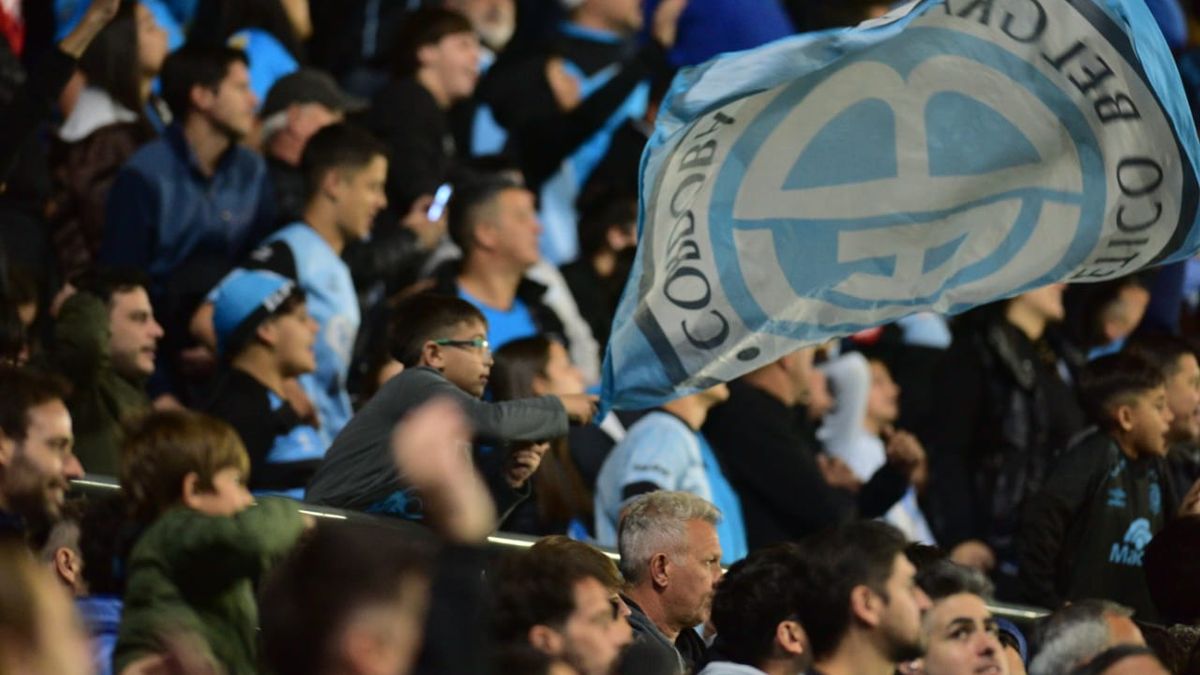 Los hinchas de Belgrano preparan un original banderazo para alentar rumbo a la semifinal