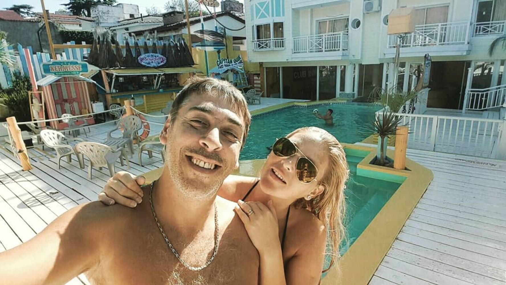 Belén Giménez y René Bertrand