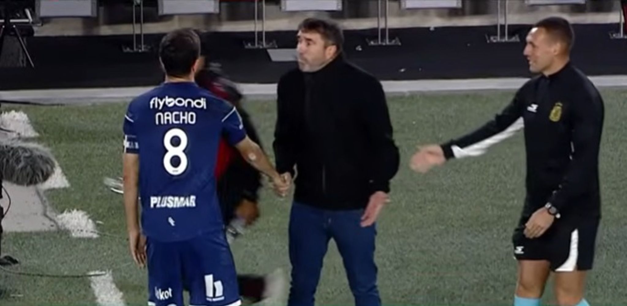 El cruce de Coudet y Nacho Fernández