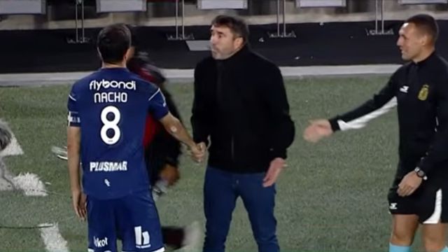 El cruce de Coudet y Nacho Fernández