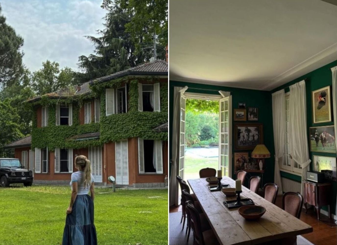 Así es la casa de Wanda Nara en Lago di Como