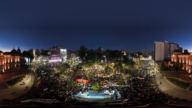 La Marcha Federal se replicó en todo el país con convocatorias masivas.