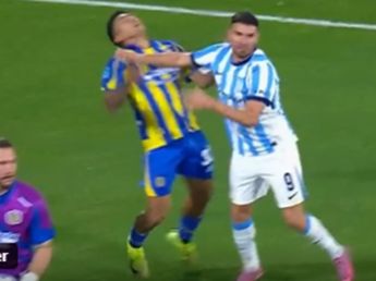 Malas noticias para Racing: roja para "Maravilla" Martínez tras una polémica jugada