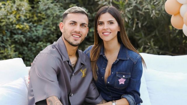 Leandro Paredes y Camila Galante