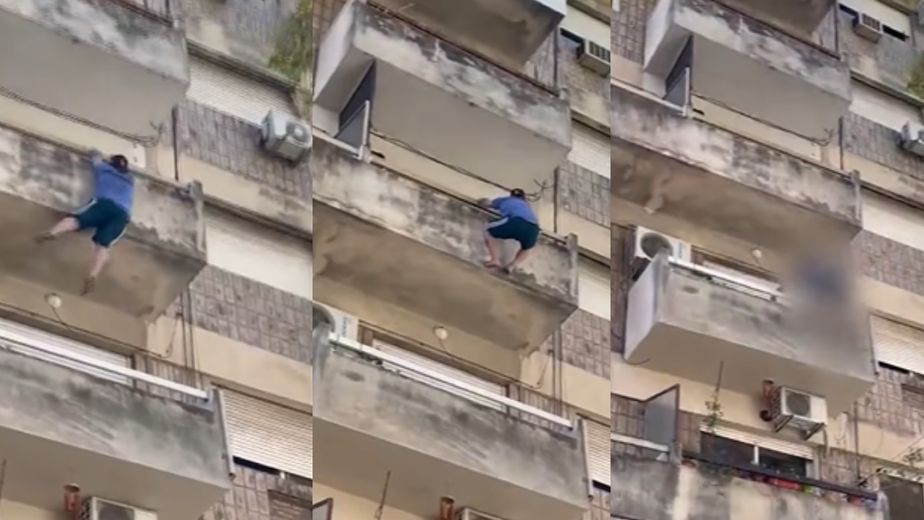 Un hombre cayó desde un cuarto piso tras discutir con su pareja: el detalle que le salvó la vida