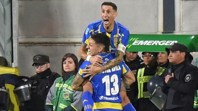 Ángel Di María fue clave en la victoria ante Racing