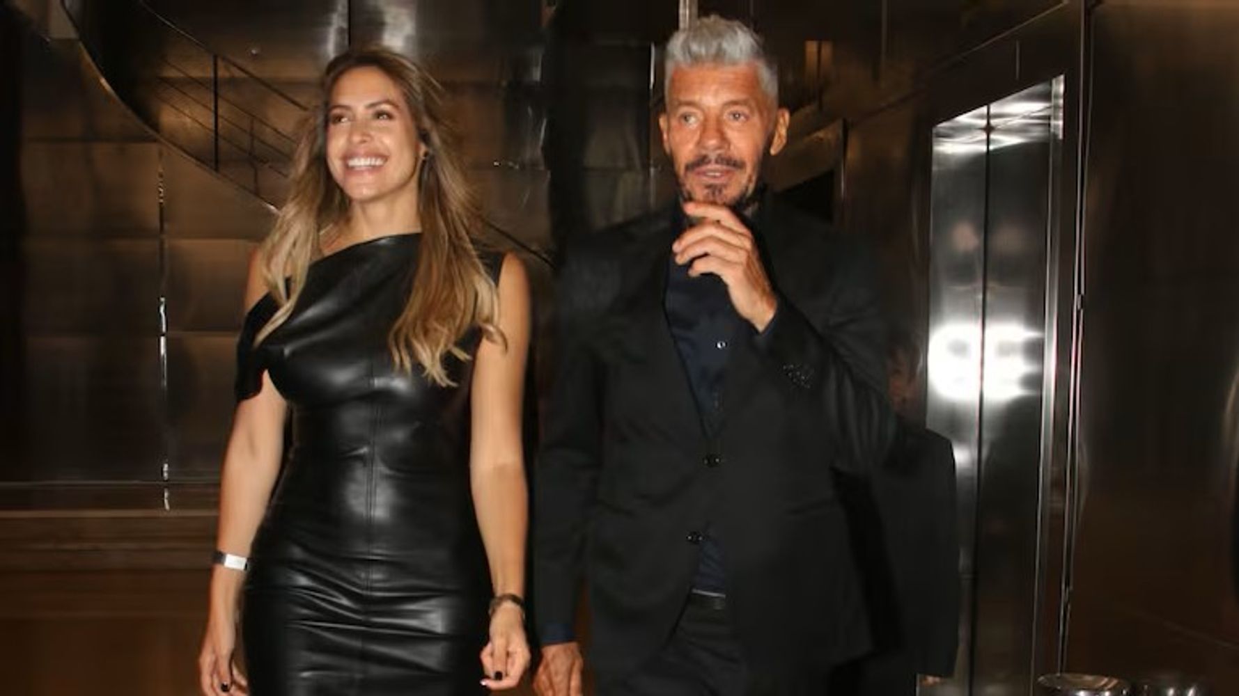 Milett Figueroa y Marcelo Tinelli