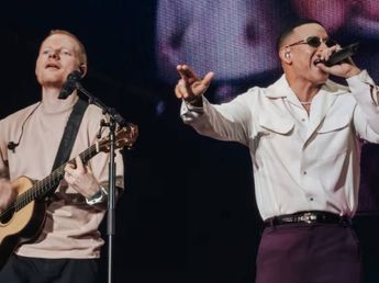 Daddy Yankee apareció por sorpresa en el concierto de Ed Sheeran en Puerto Rico y cantaron juntos la BZRP Music Session