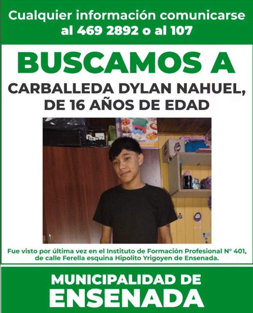 Buscan a un adolescente desaparecido en La Plata: los llamados extorsivos y el inquietante dato que podría revelar su paradero.
