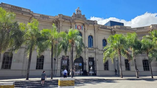 Las imágenes en el Patio Olmos.