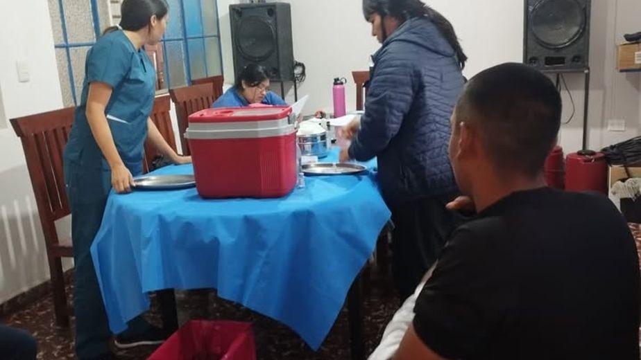 Jornada de vacunación en la Escuela de Suboficiales y Agentes
