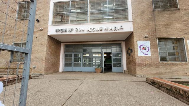Jesús María: la escuela donde ocurrió la tragedia.