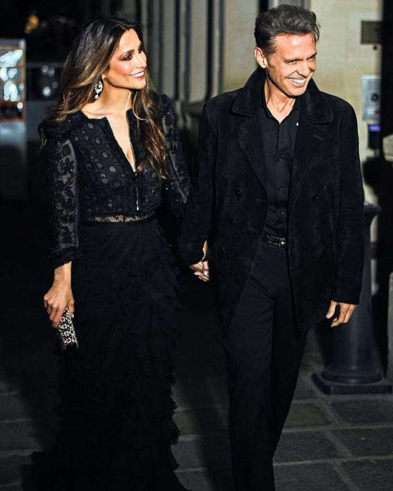 Luis Miguel y Paloma Cuevas