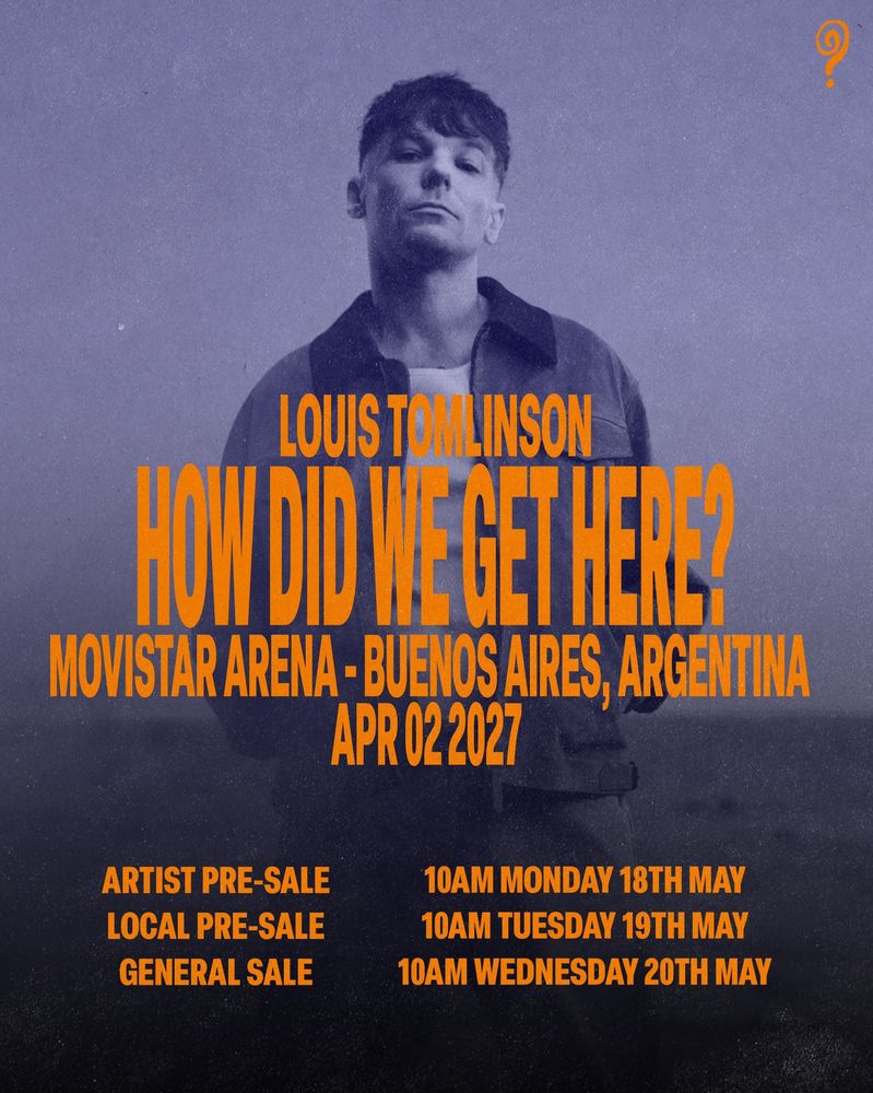 Louis Tomlinson vuelve a la Argentina: cómo registrarse para la preventa de entradas y dónde comprarlas