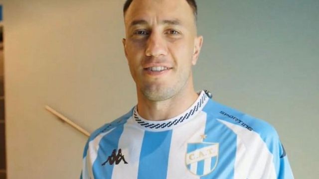 Gabriel Compaguncci, ex Belgrano que enfrentará a Talleres por Copa Argentina con Atlético Tucumán.