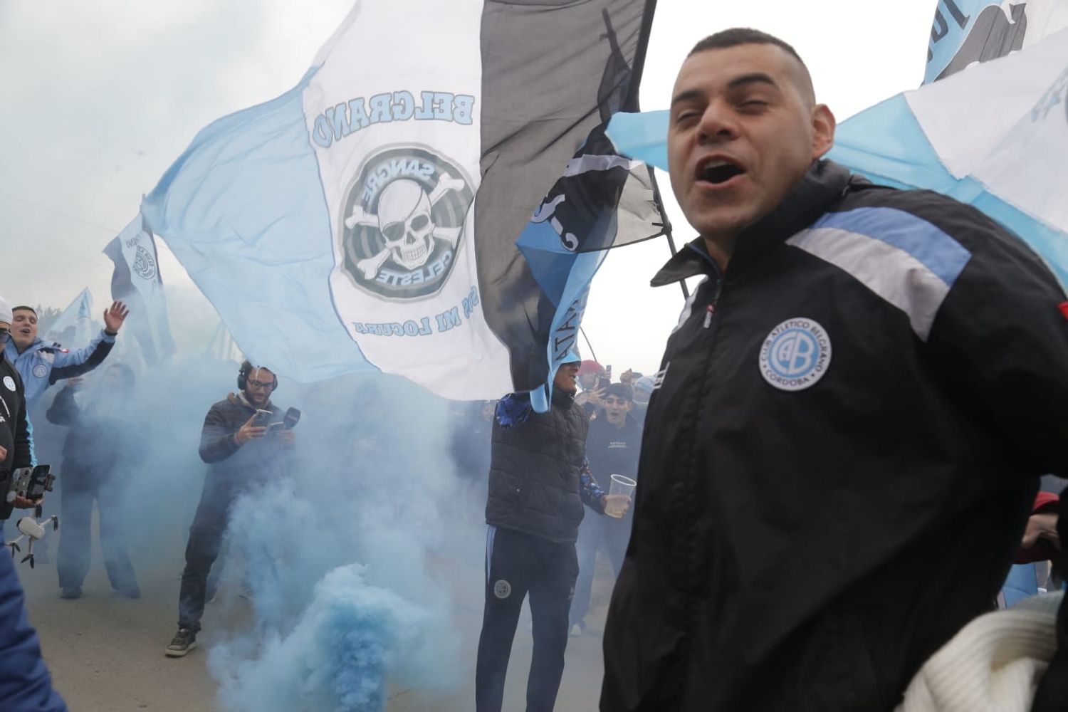 Banderazo de Belgrano.