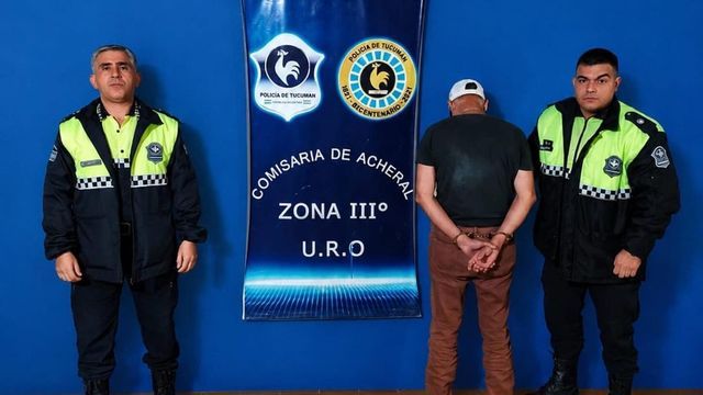 Luego de confirmar el pedido de captura, el hombre fue puesto a disposición de la autoridad interviniente.