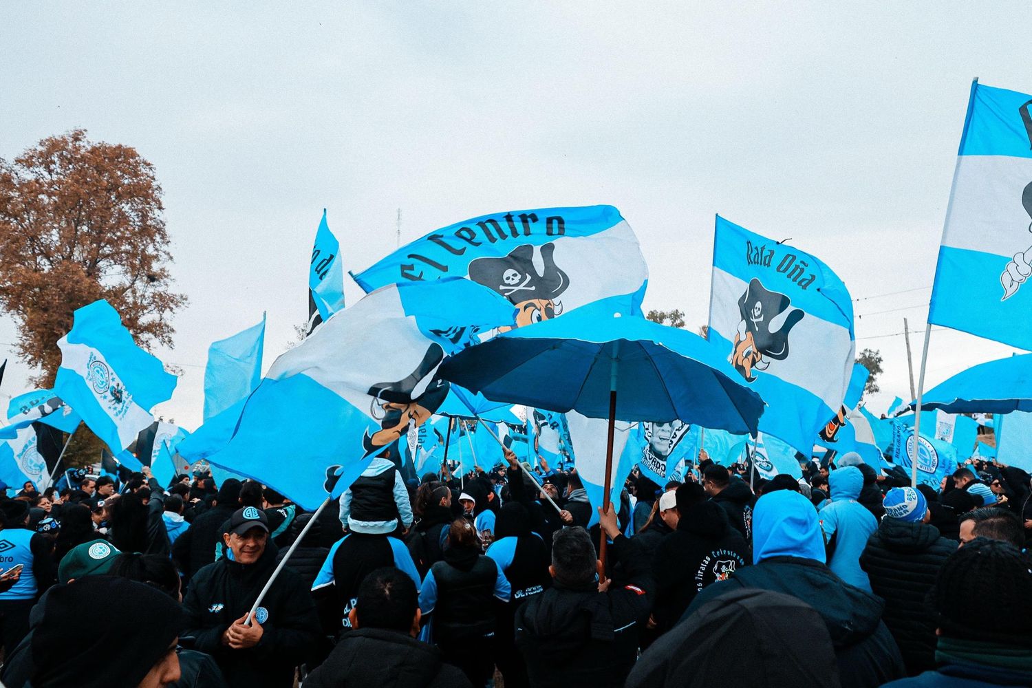 "Siempre todos juntos", el lema en Belgrano.