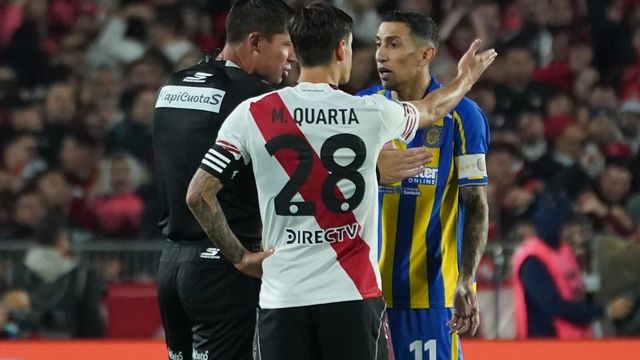 El partido aparte que jugó Ángel Di María contra River.