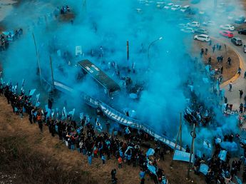 En imágenes: el banderazo en Belgrano para la semifinal que disputará con Argentinos