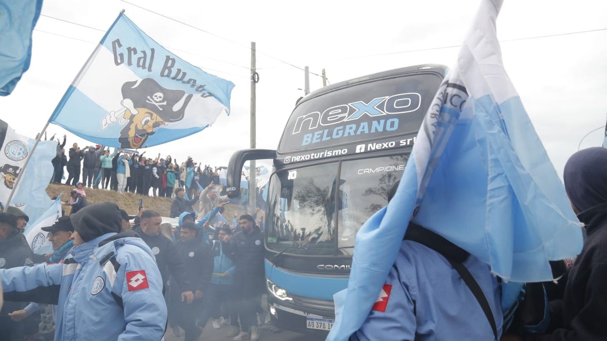 Belgrano y su euforia desplegarán otro banderazo Gigante, esperando a River para la final
