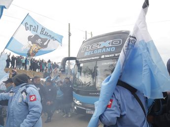 Belgrano y su euforia desplegarán otro banderazo Gigante, esperando a River para la final