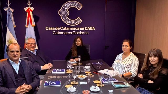 La reunión permitió analizar el avance del proyecto Diablillos, ubicado en la puna catamarqueña.
