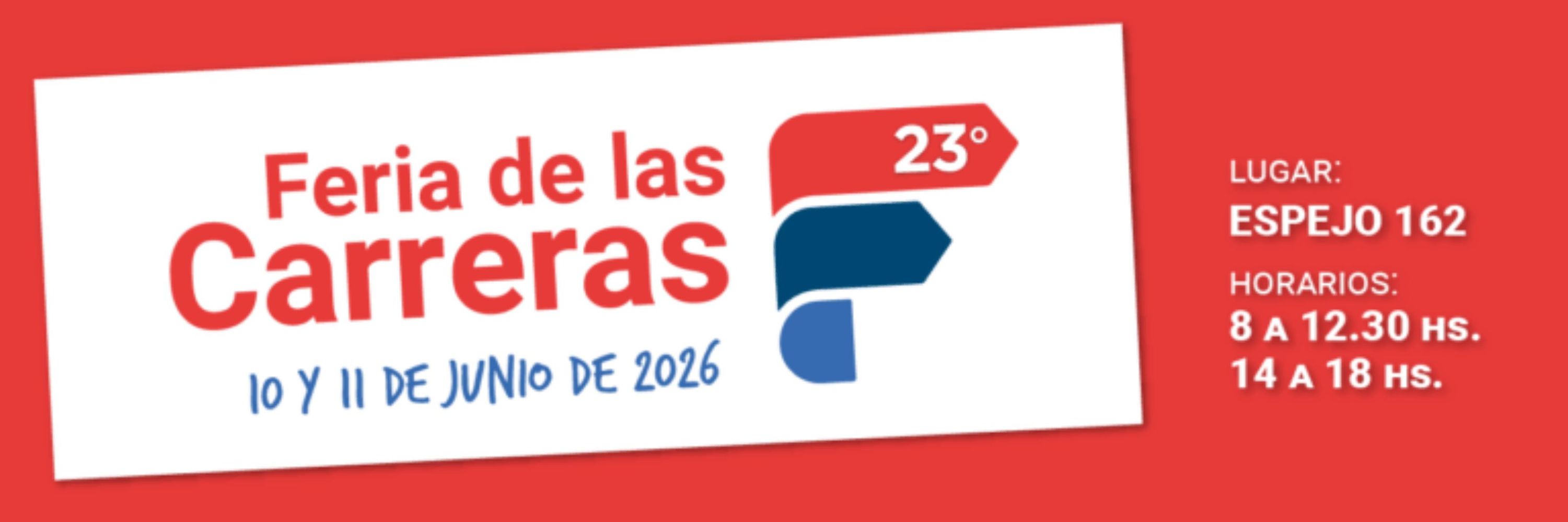 Concordia reunirá toda su oferta académica en una nueva edición de la Feria de las Carreras.