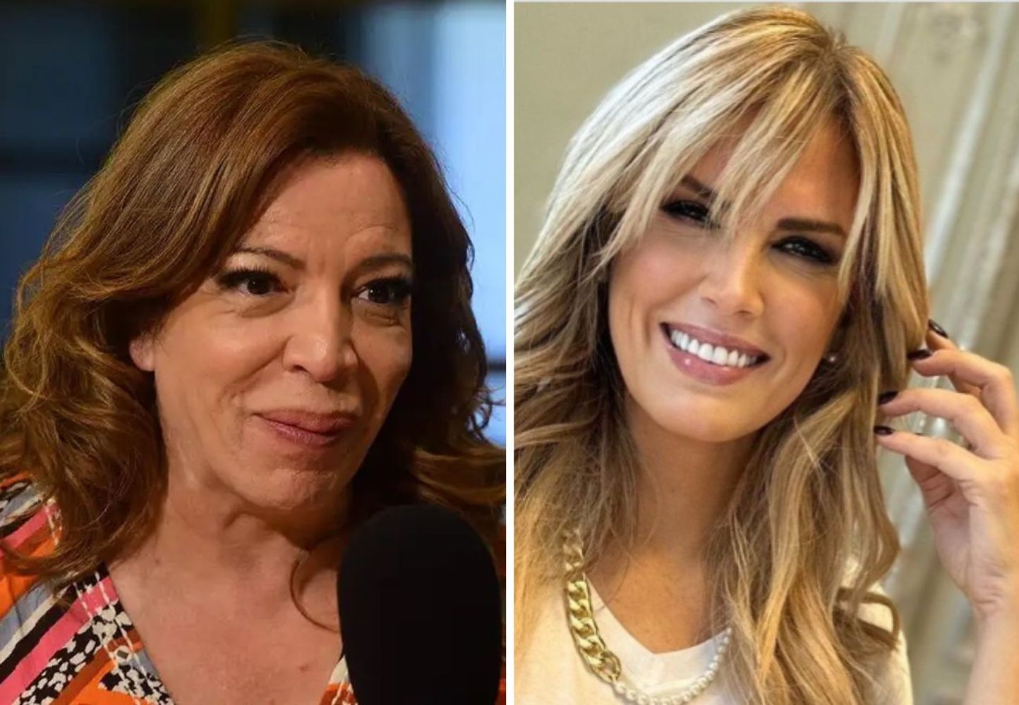 Lizy Tagliani y Viviana Canosa