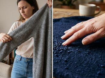 El truco casero para sacar las pelotitas de la ropa y transformarla como nueva