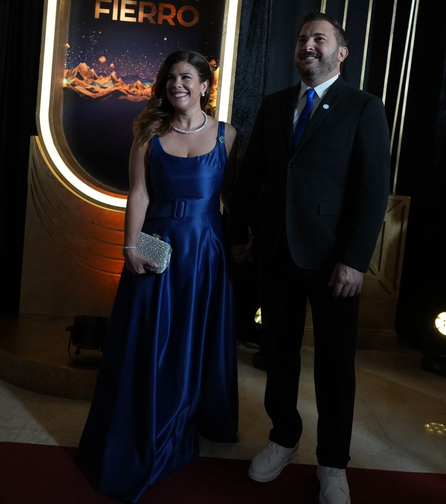 Brancatelli y su esposa