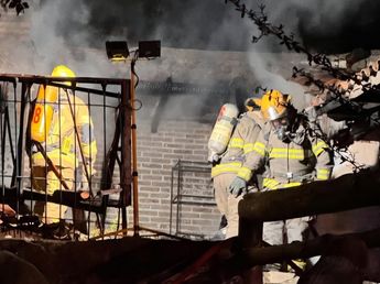 Controlaron un incendio en el Complejo 7 Cascadas de La Falda