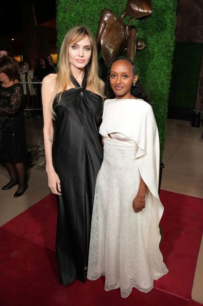 Angelina Jolie y Zahara Marley Jolie.
