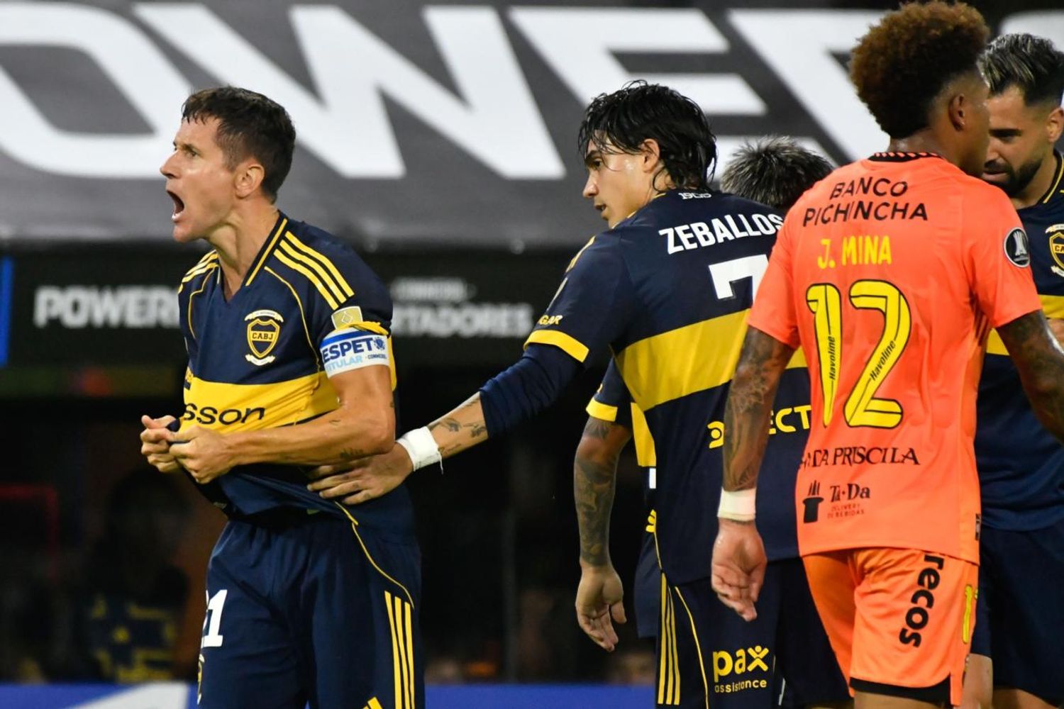 Boca en la Copa Libertadores.