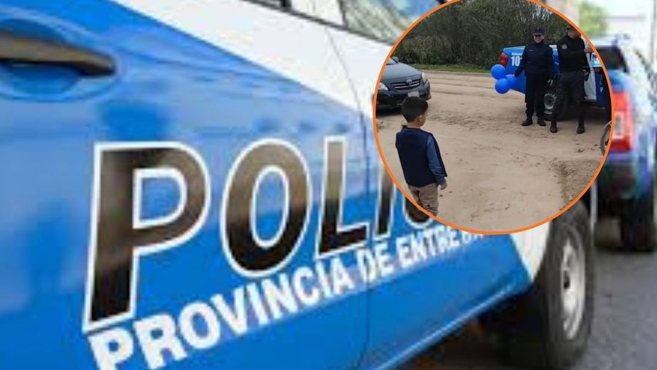 El emotivo gesto de la Policía que convirtió un cumpleaños infantil en una escena inolvidable desbordada de emoción