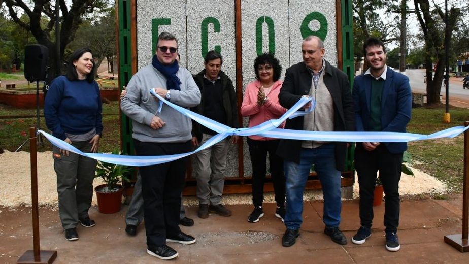 Eldorado inauguró su tercer Ecopunto y amplía el sistema de reciclaje urbano