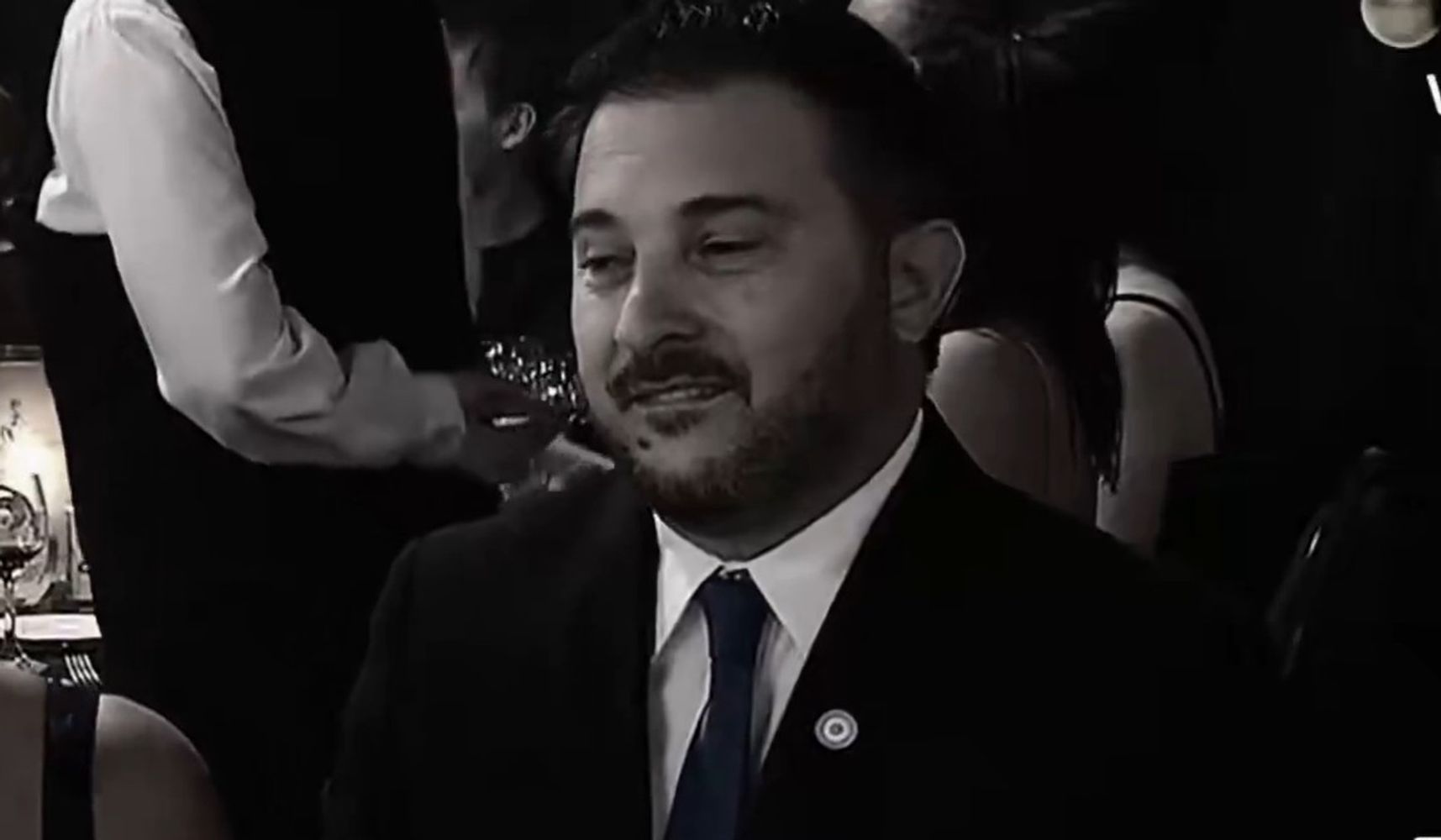 Brancatelli y su esposa