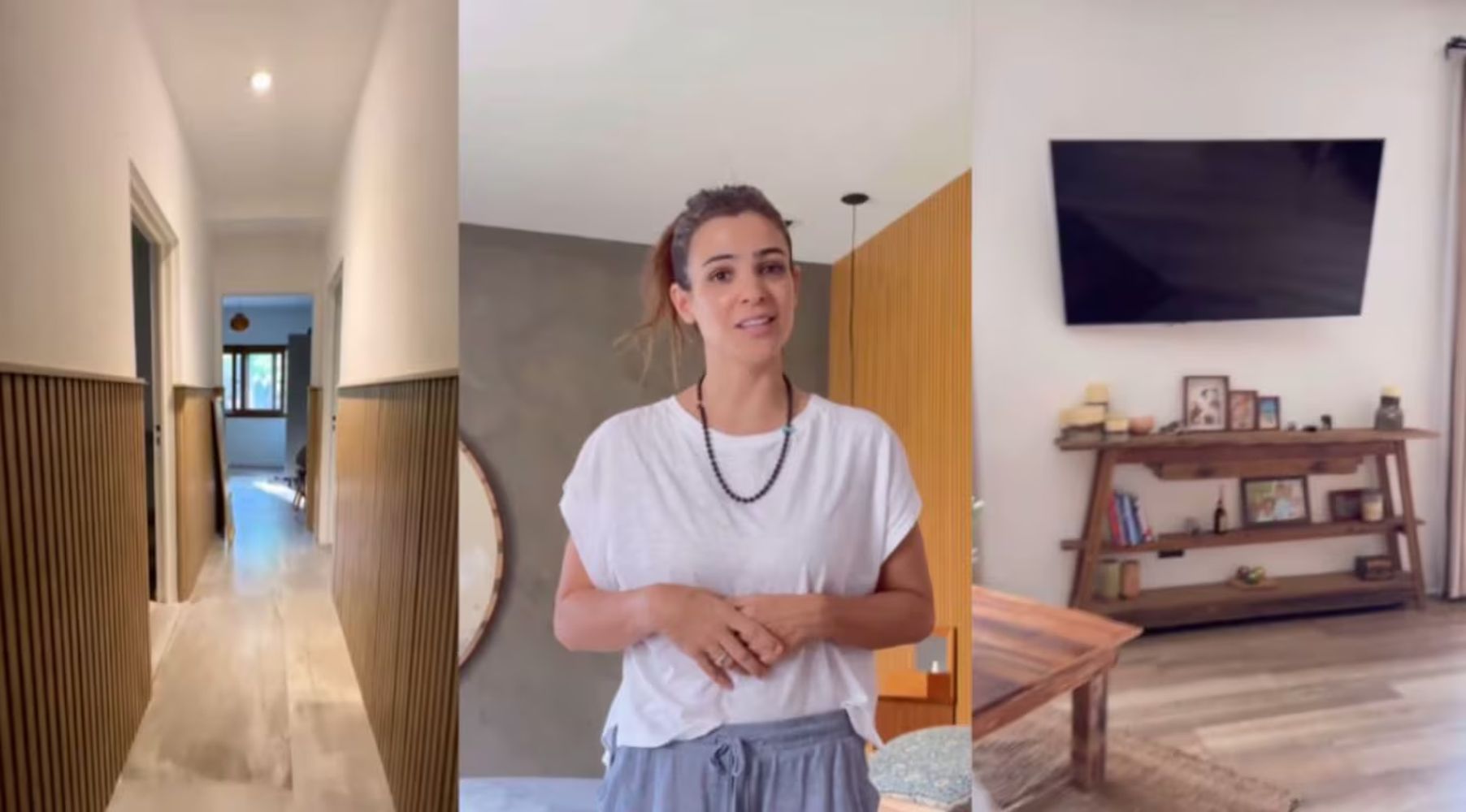 Agustina Cherri sigue viviendo en la casa que compró a los 15 años