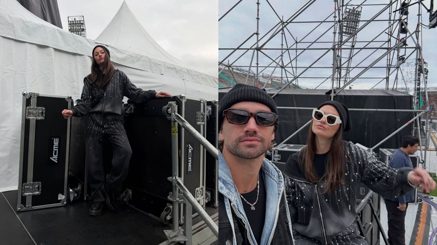 Las fotos de Sofía en el back.
