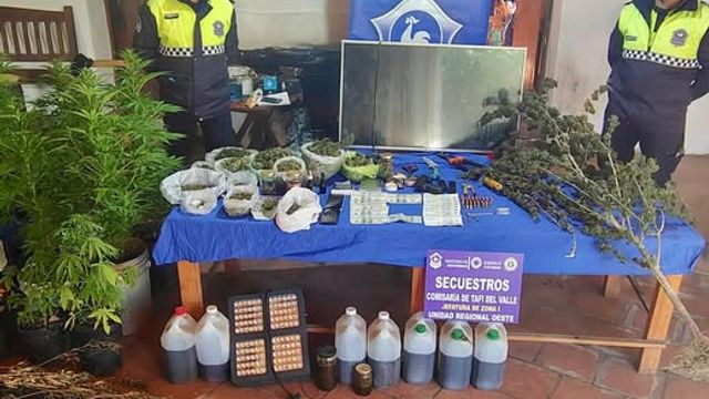 La medida fue ejecutada por la Comisaría Tafí del Valle con apoyo de áreas investigativas y unidades especiales.
