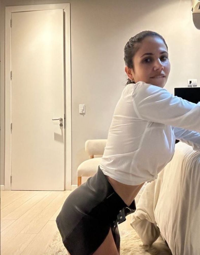 Romina Uhrig eligió un polémico look y causó mucho revuelo en Instagram