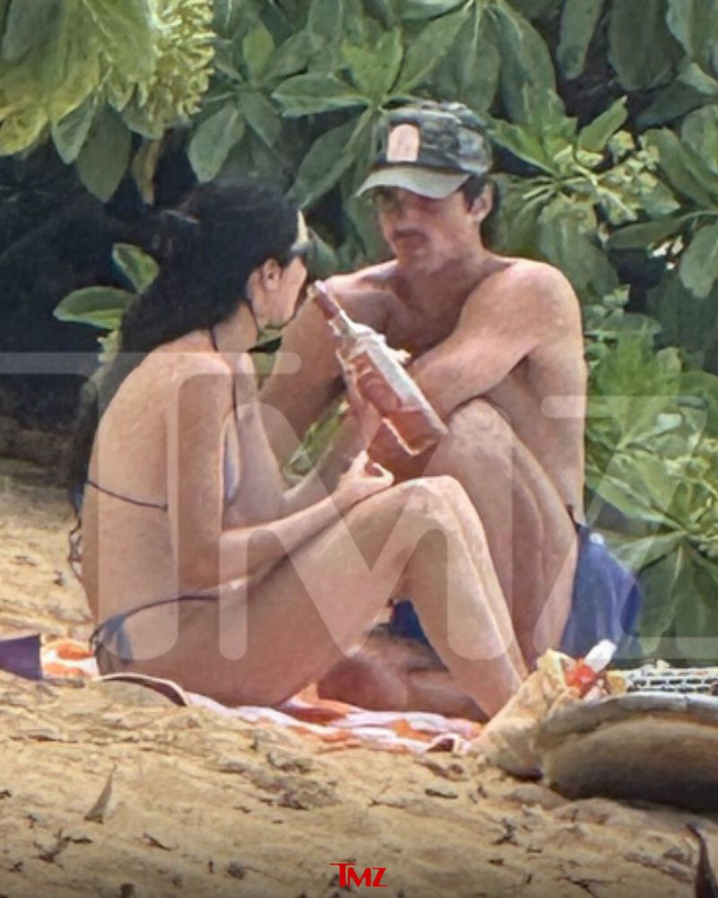 Jacob Elordi y Kendall Jenner juntos en Hawái.
