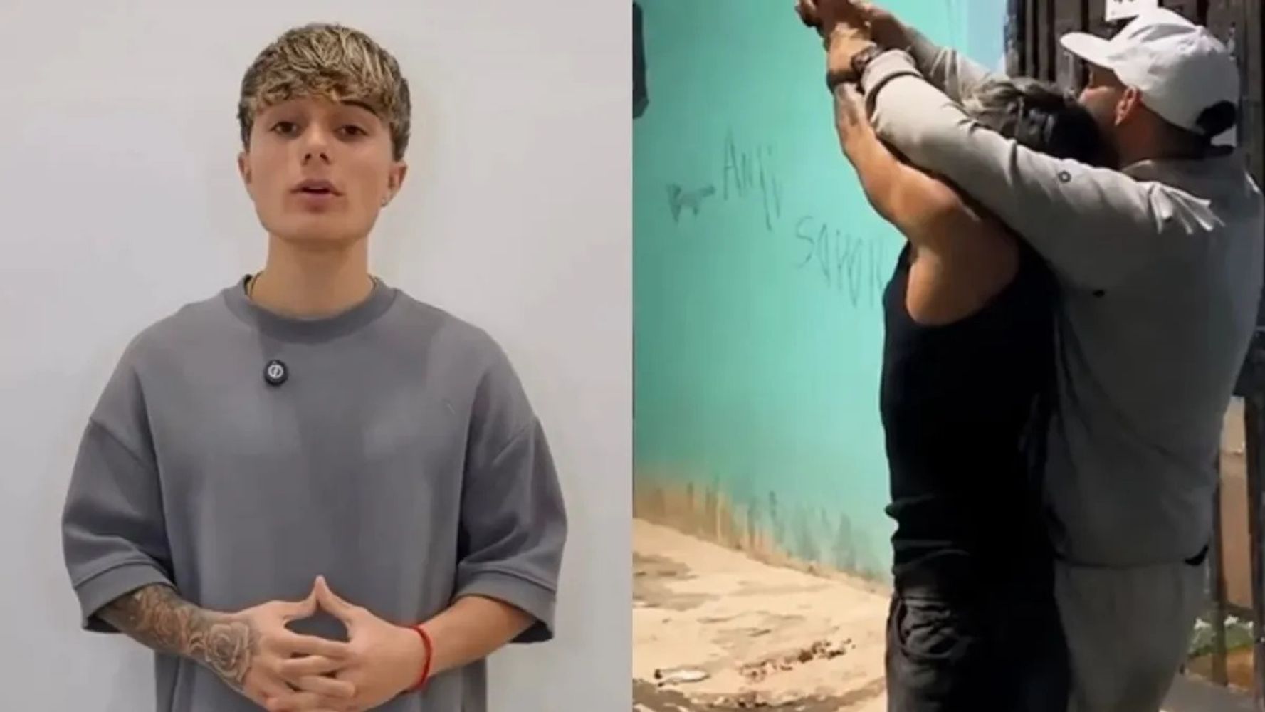 La violenta filmación en la Villa 31 terminó por sepultar la imagen del joven streamer.