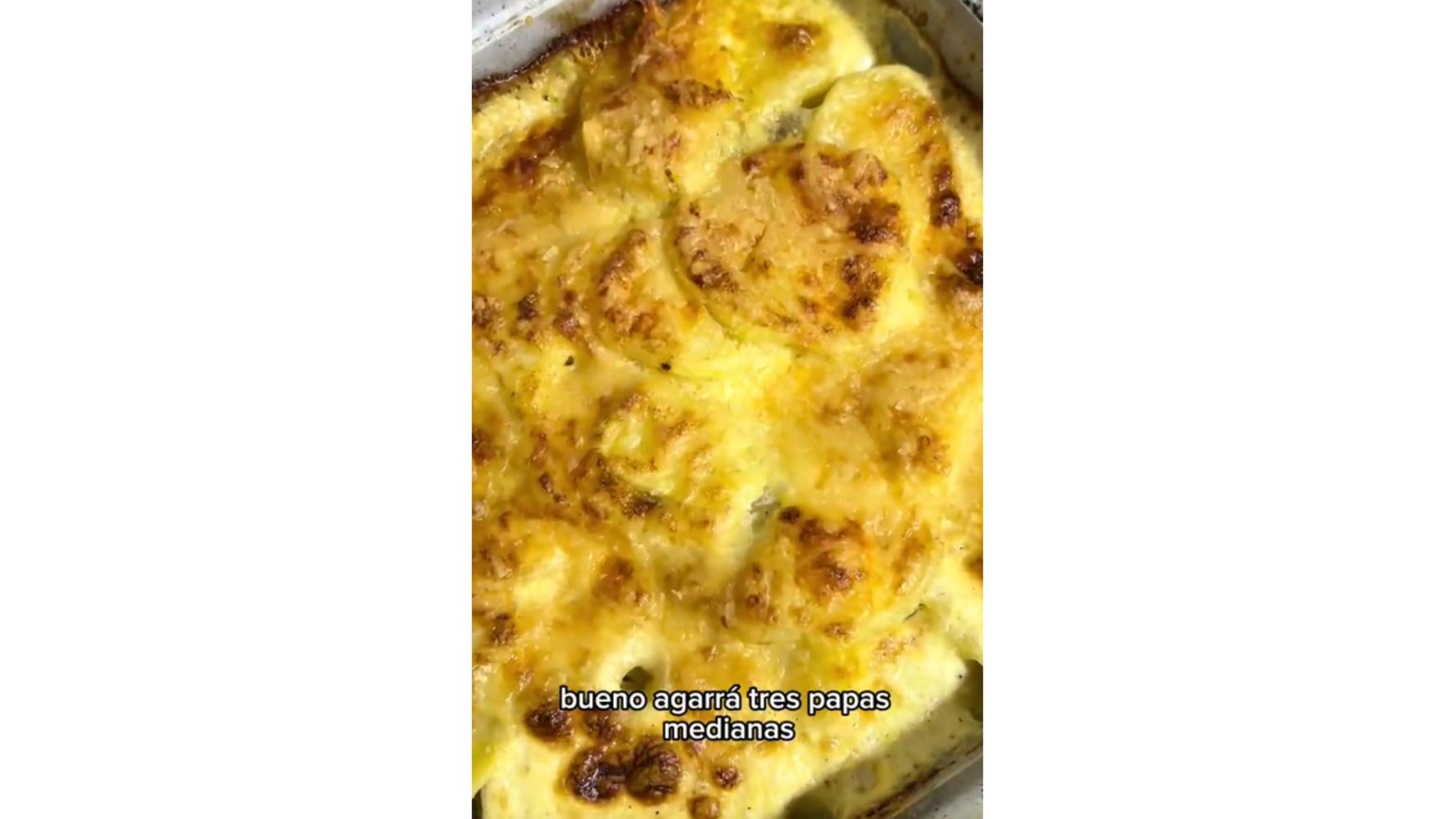 Así quedan las papas con esta receta.