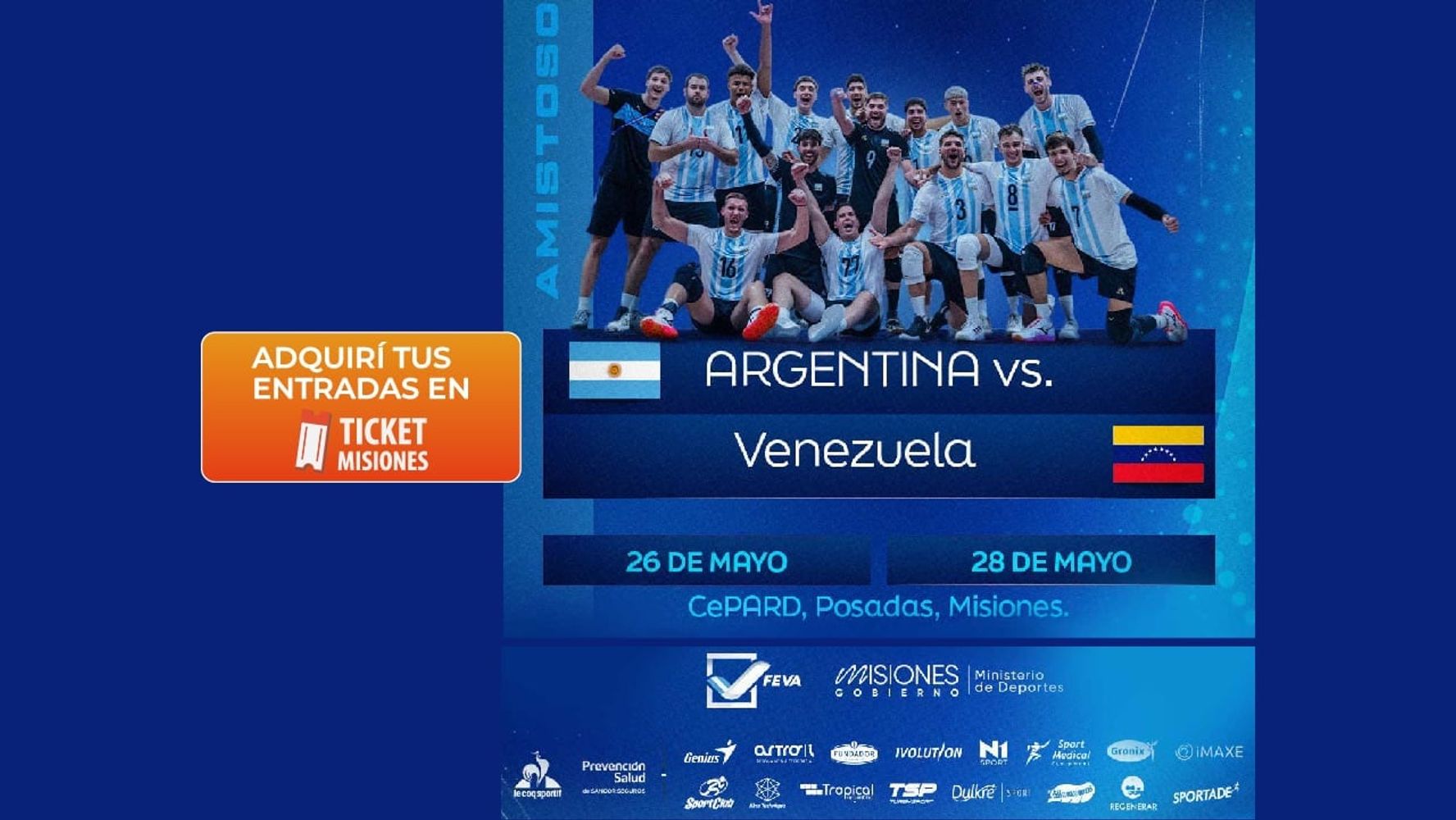 Adquirí tus entradas en Ticket Misiones.